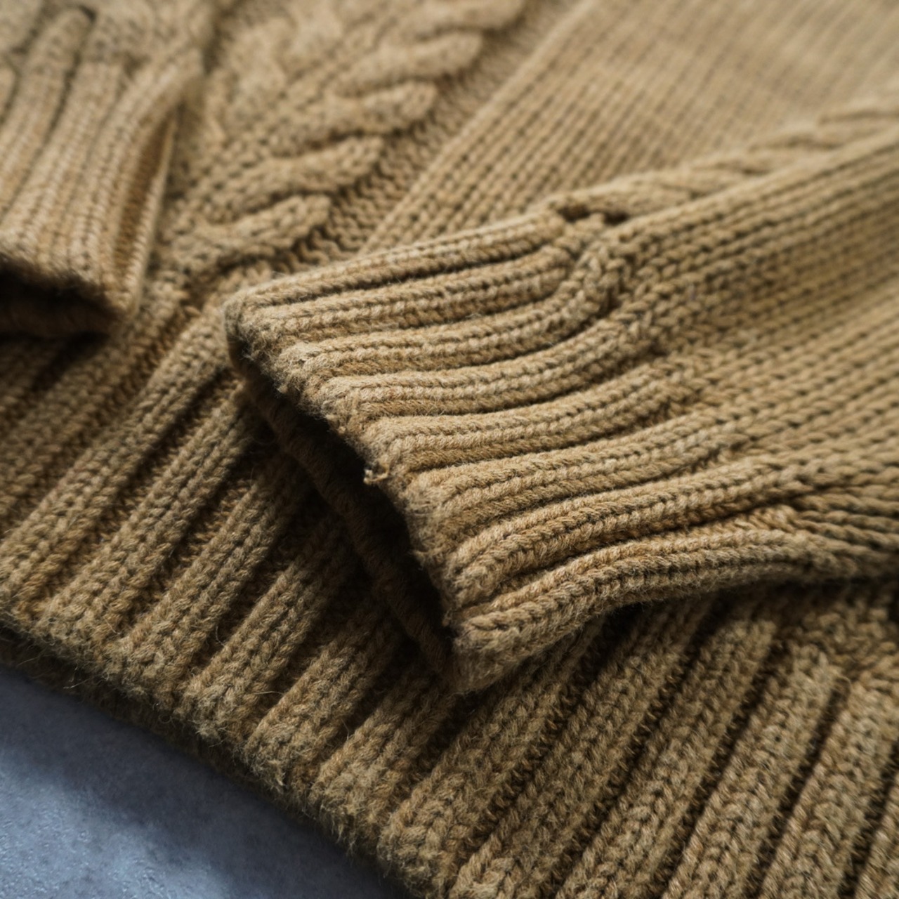 90s OLD GAP Ramie Cotton Tilden sweater L 古着 - 7