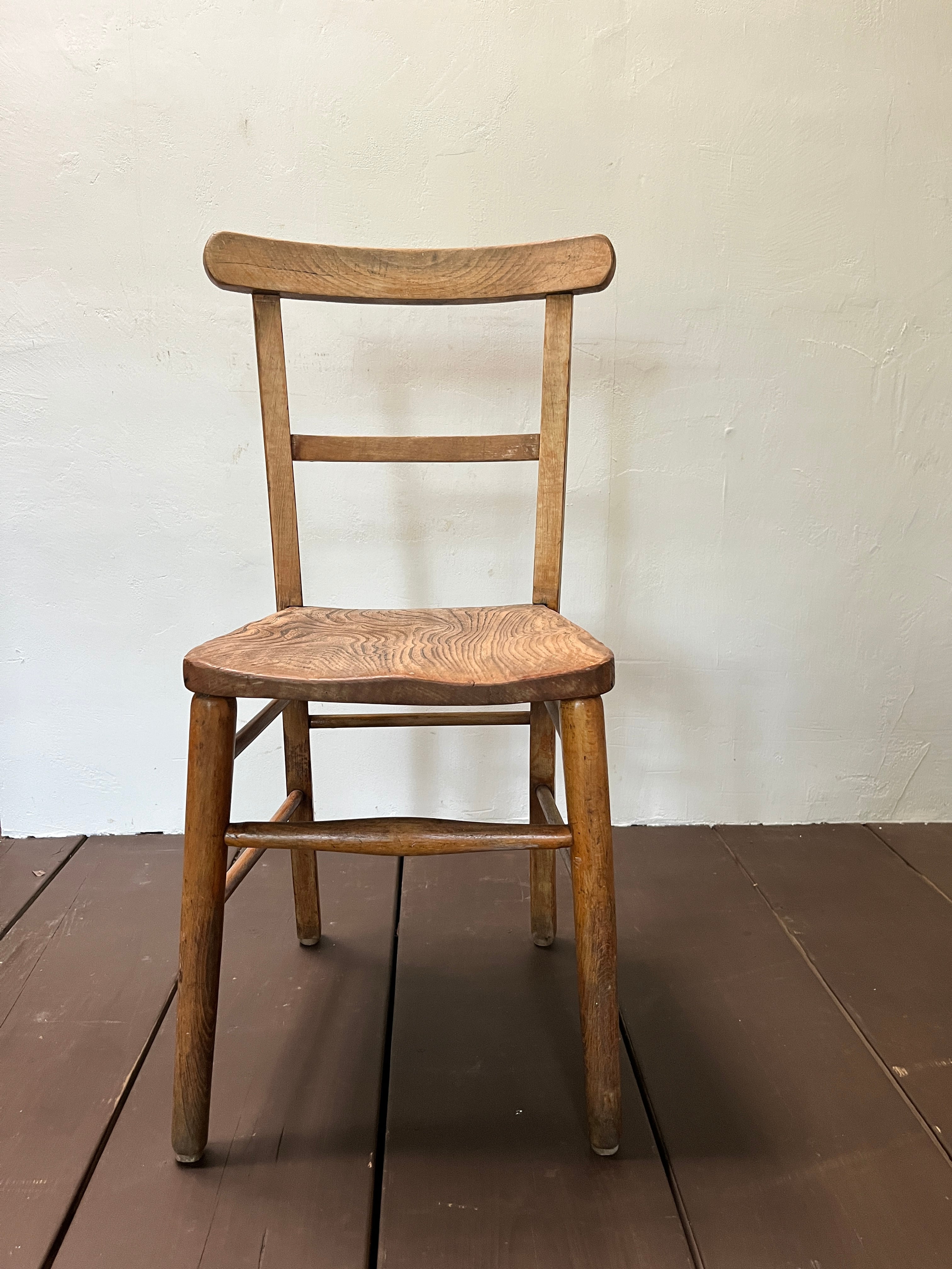 Antique school chair 1910-30's U.K＜アンティークチェア・イギリス