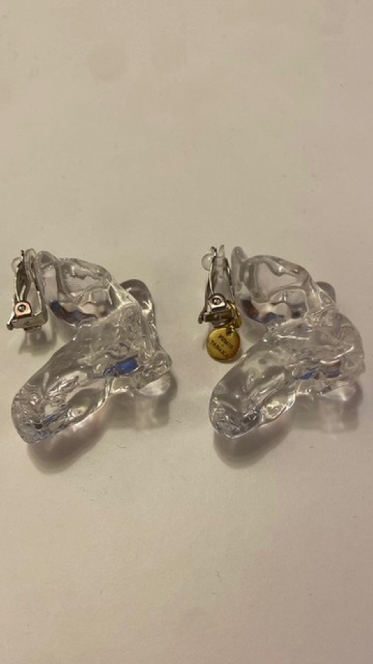 【25SS】FUMIE TANAKA フミエタナカ / CLEAR EARRINGS / イヤリング - 2