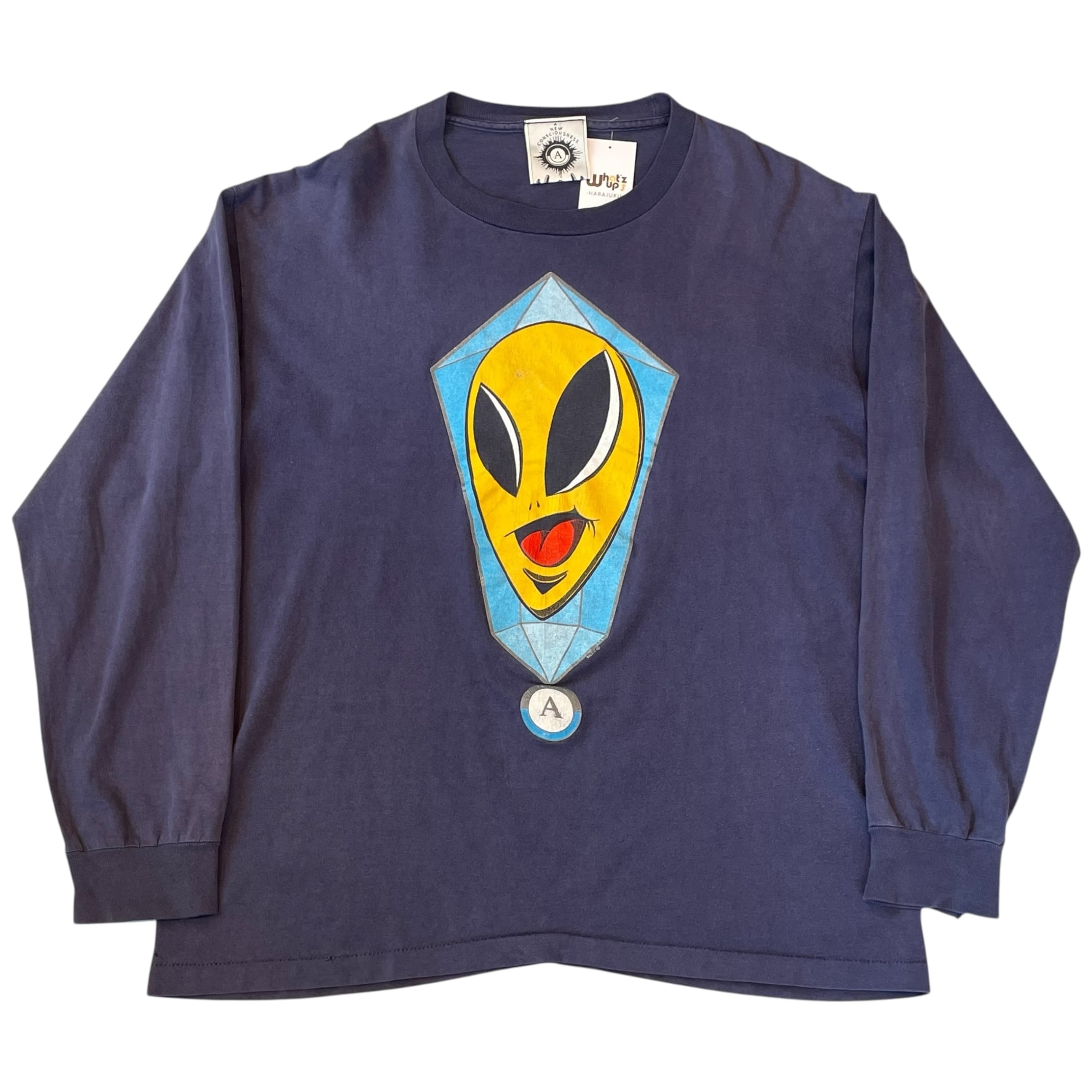 Special!!! 90s ANARCHIC ADJUSTMENT "alien" L/S T-shirt