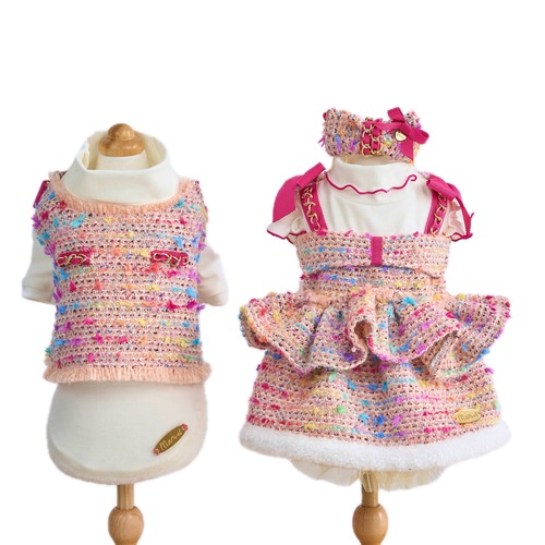 ご予約♡Couleur　Tweed　Vest