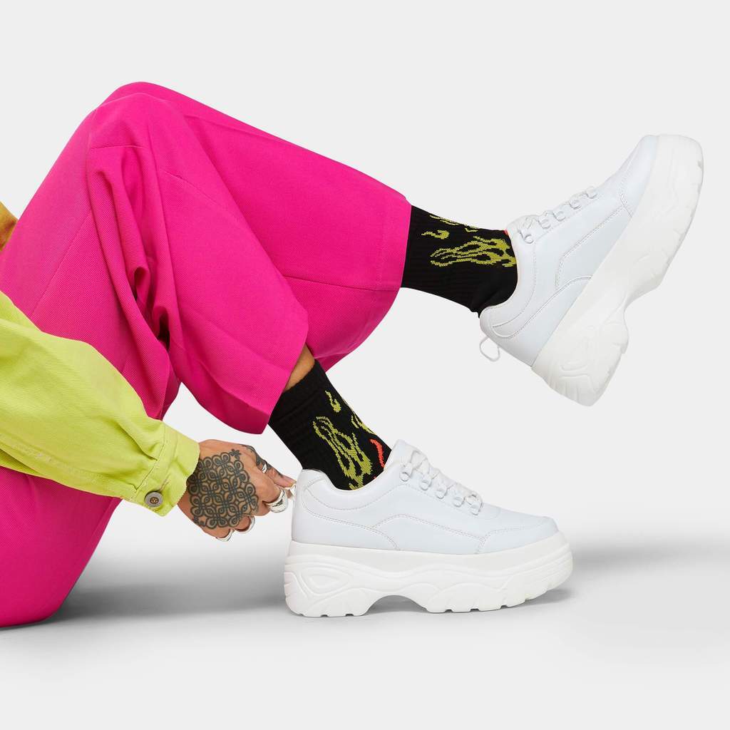 striker chunky bubble trainers