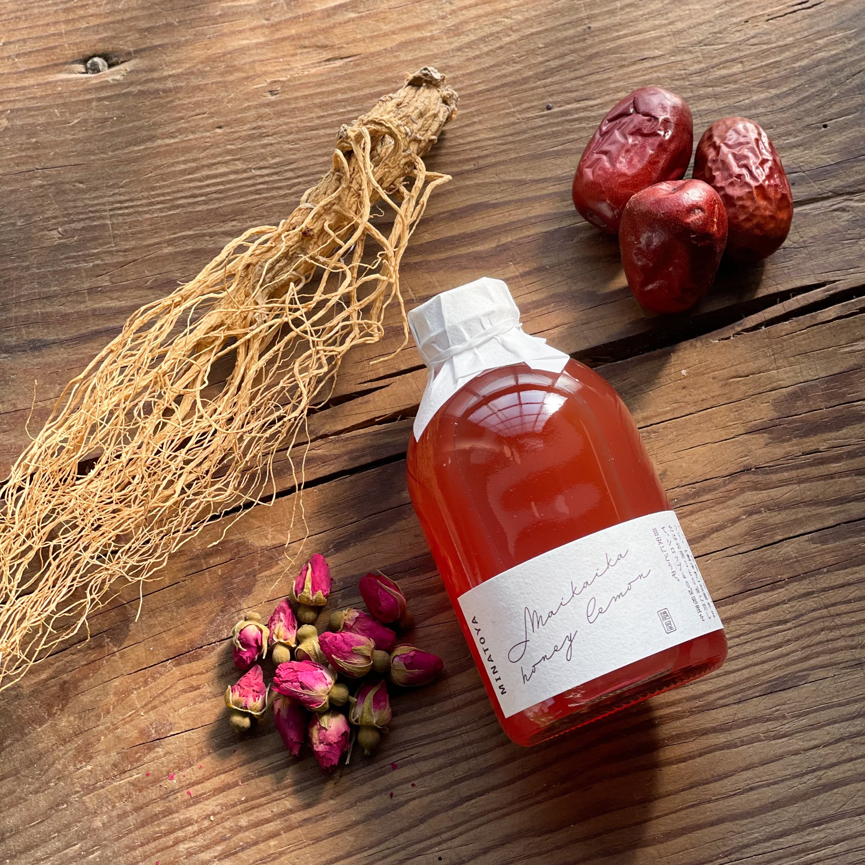 玫瑰花の蜂蜜檸檬 Maikaika honey lemon | 港屋漢方堂薬局