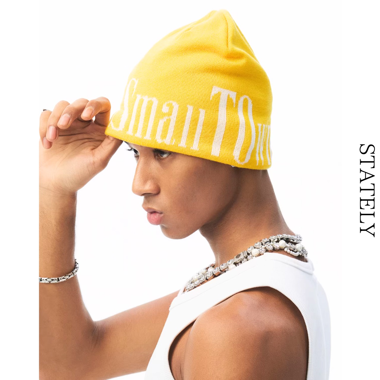 Unisex Slogan Knit/5color_A05・画像4