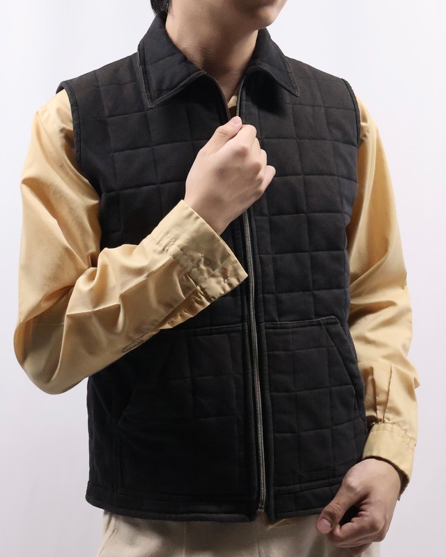 quilting collar vest