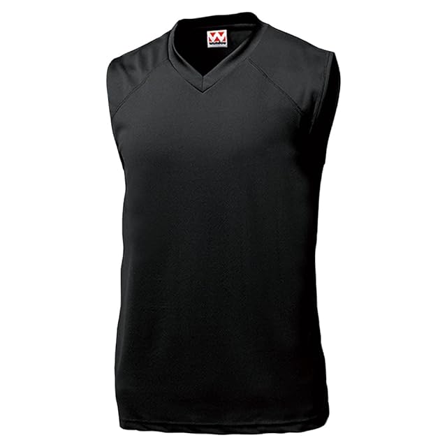 Answer4 / Dry Sleeveless Tshirt (Black) | Pay ID