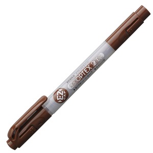 【特価処分】ゼブラ 蛍光ペン オプテックス2 EZ 茶 10本 B-WKT11-E