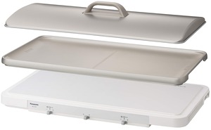 【努力特価】パナソニック IHデイリーホットプレート ホワイト KZ-CX1-W