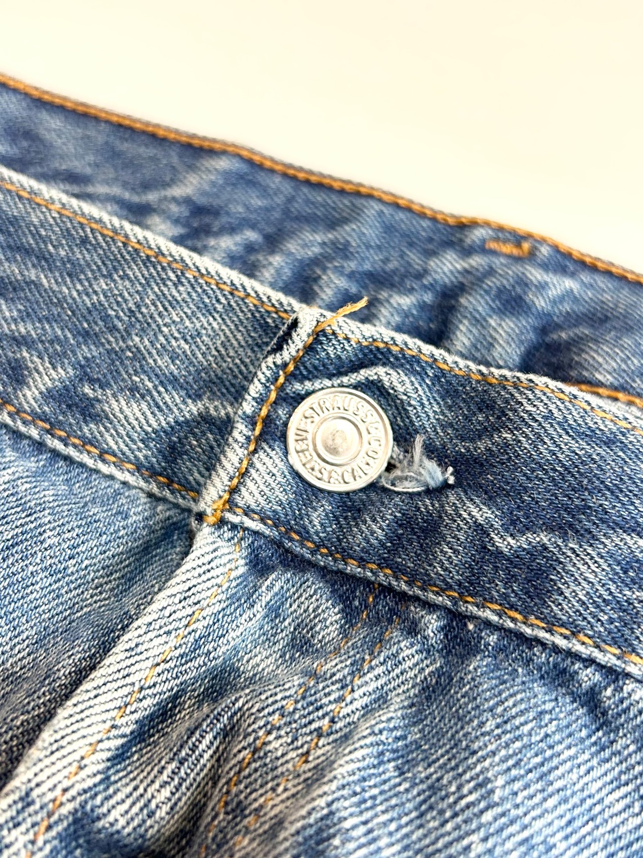 90s Levi’s 501 DENIM PANTS MADE IN USA Size W38L32→W37.5L32