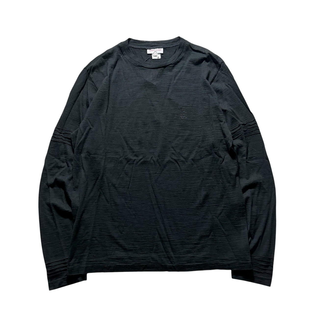 VERSACE CLASSIC black knit pullover