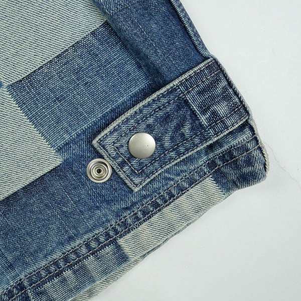 Size【M】 SUPREME シュプリーム 21SS Patched Denim Vest Blue デニム