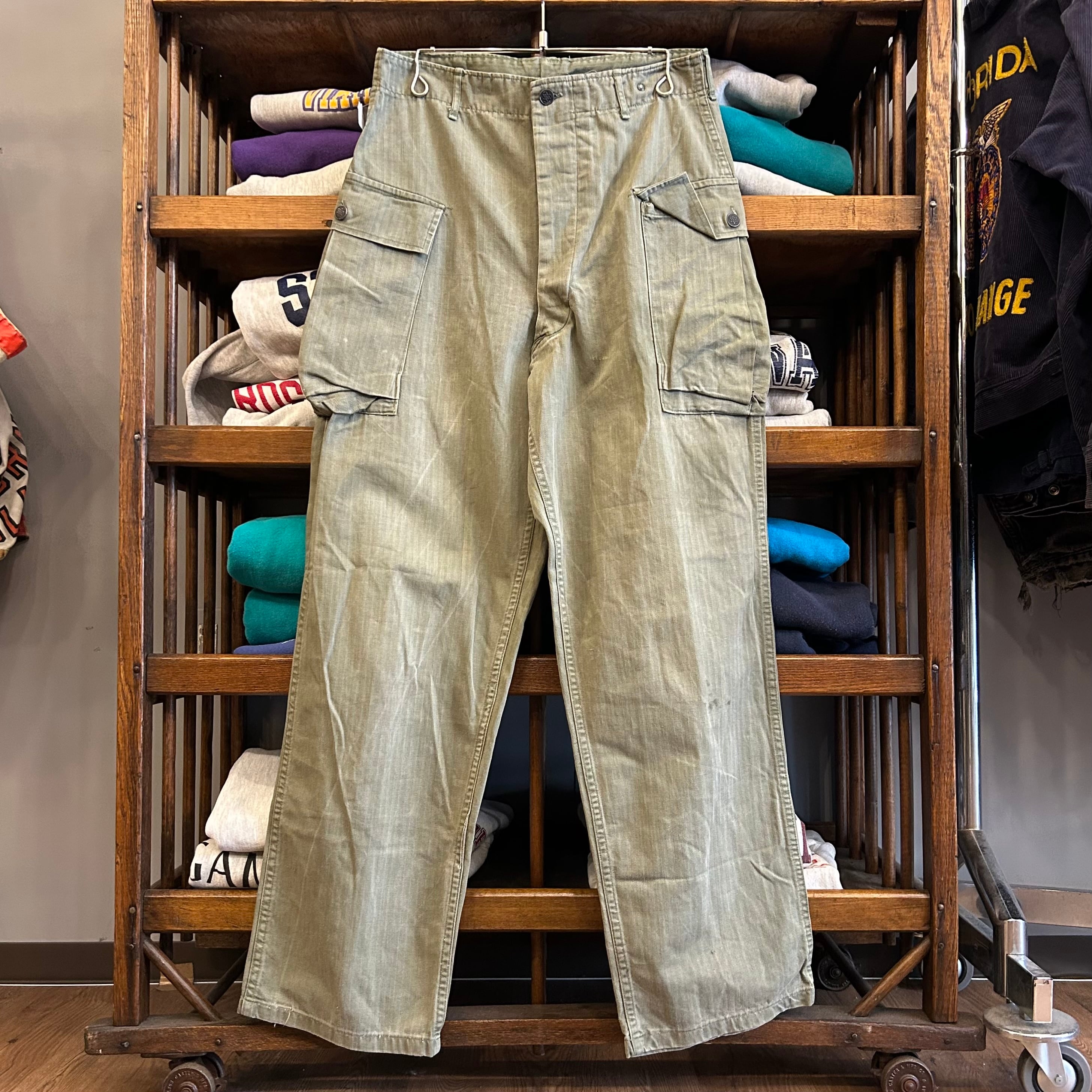 ボタンフライドーナツ】40's U.S.Army M-43 HBT Pants “13star
