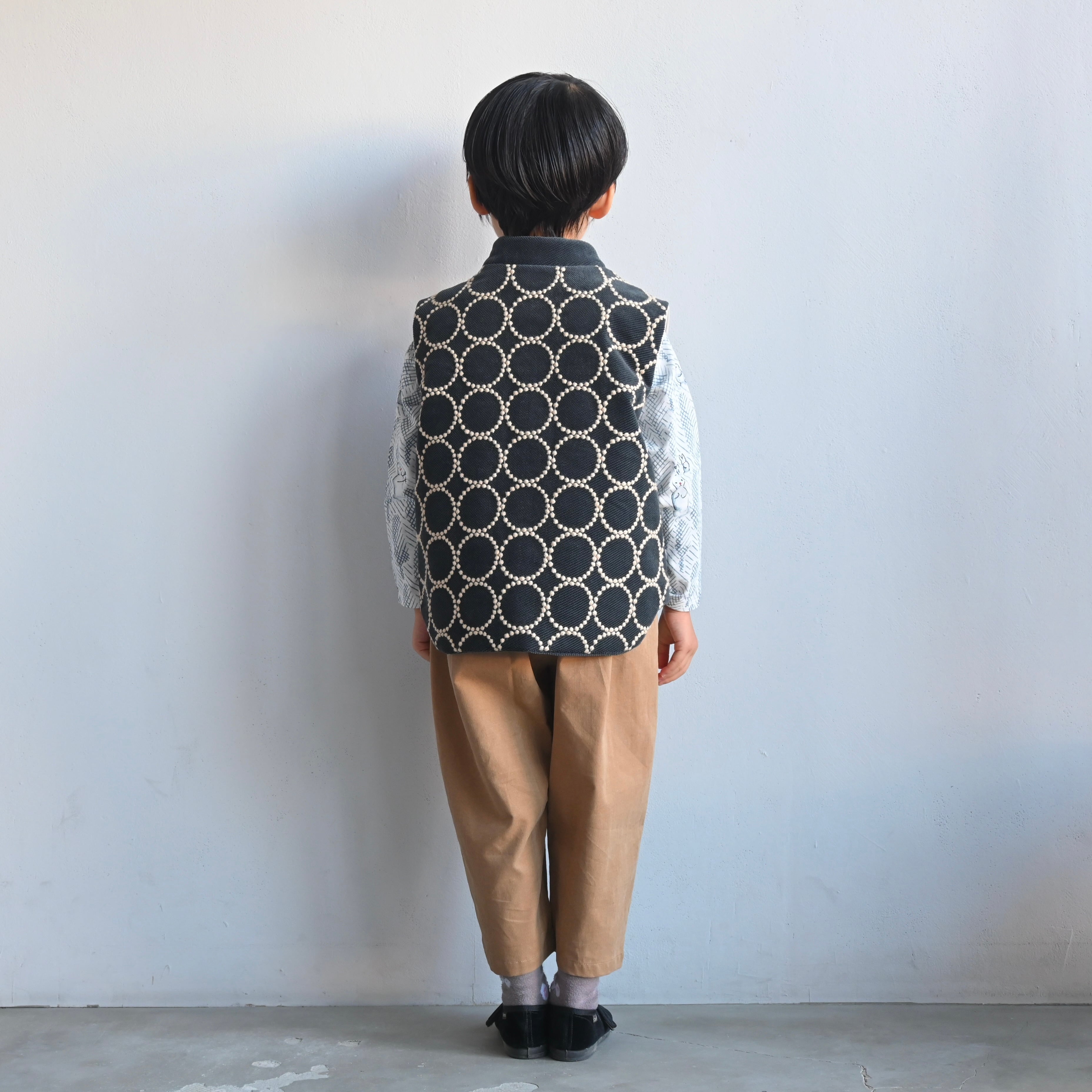 mina perhonen 2023AW》lumiukko カットソー / white / 110 mina perhonen 2023AW》lumiukko カットソー / white / 110