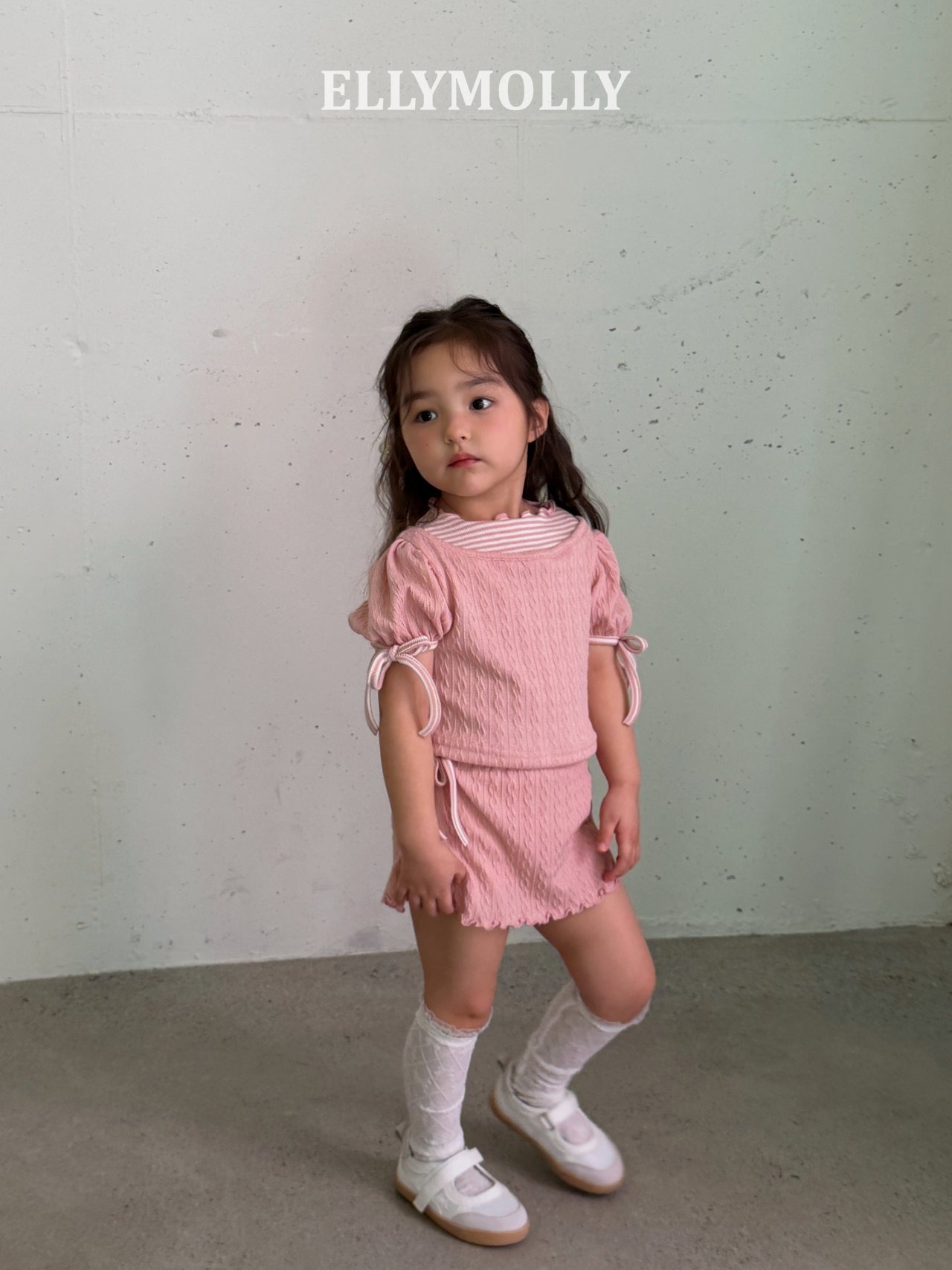 [ELLYMOLLY] Coco Flare Skirt +fee2 / [엘리몰리] 코코플레어스커트