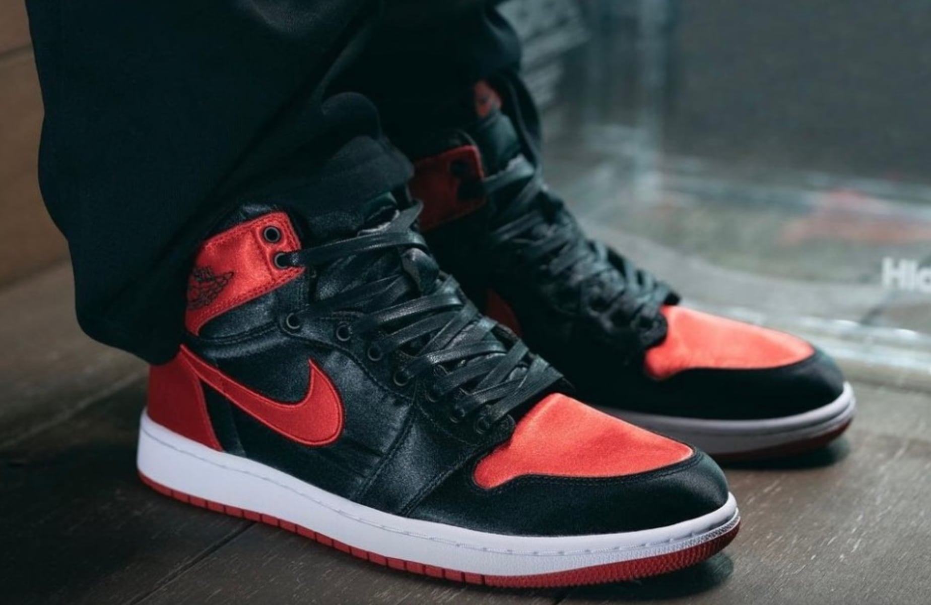 AirJordan 1 High OG Satin Bred - tracemed.com.br