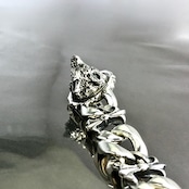 WOLF&GARGOYLES #1 CHAIN BRACELET / ウルフ&ガーゴイル #1 チェーンコンビブレスレット