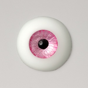 Silicone eye - 11mm Metallic Chic Pink