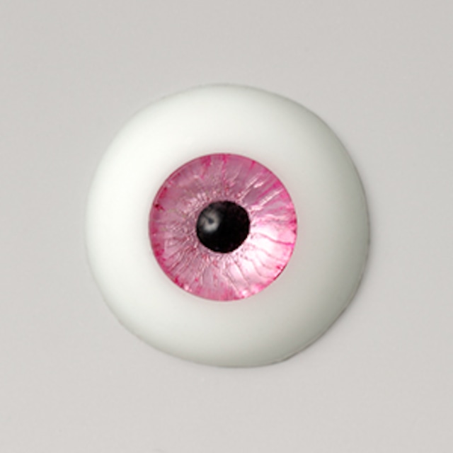 Silicone eye - 11mm Metallic Chic Pink