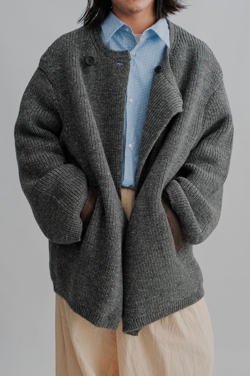 【oira】Knit Jacket