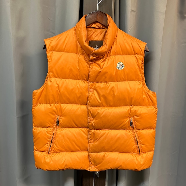 MONCLER DOWN JACKET 3 茶タグ オレンジ