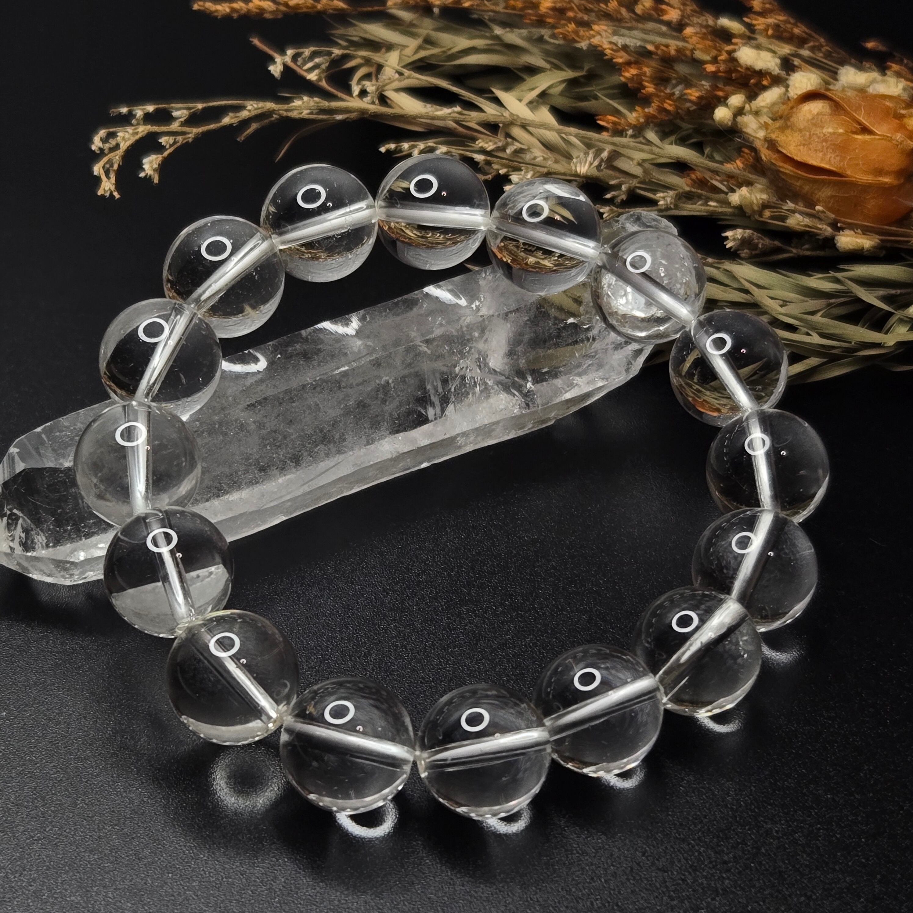 Y sh様　♡16ミリ　ホワイトブルーイットリウムフローライト　ブレスレット Y sh様 ♡16ミリ ホワイトブルーイットリウムフローライト