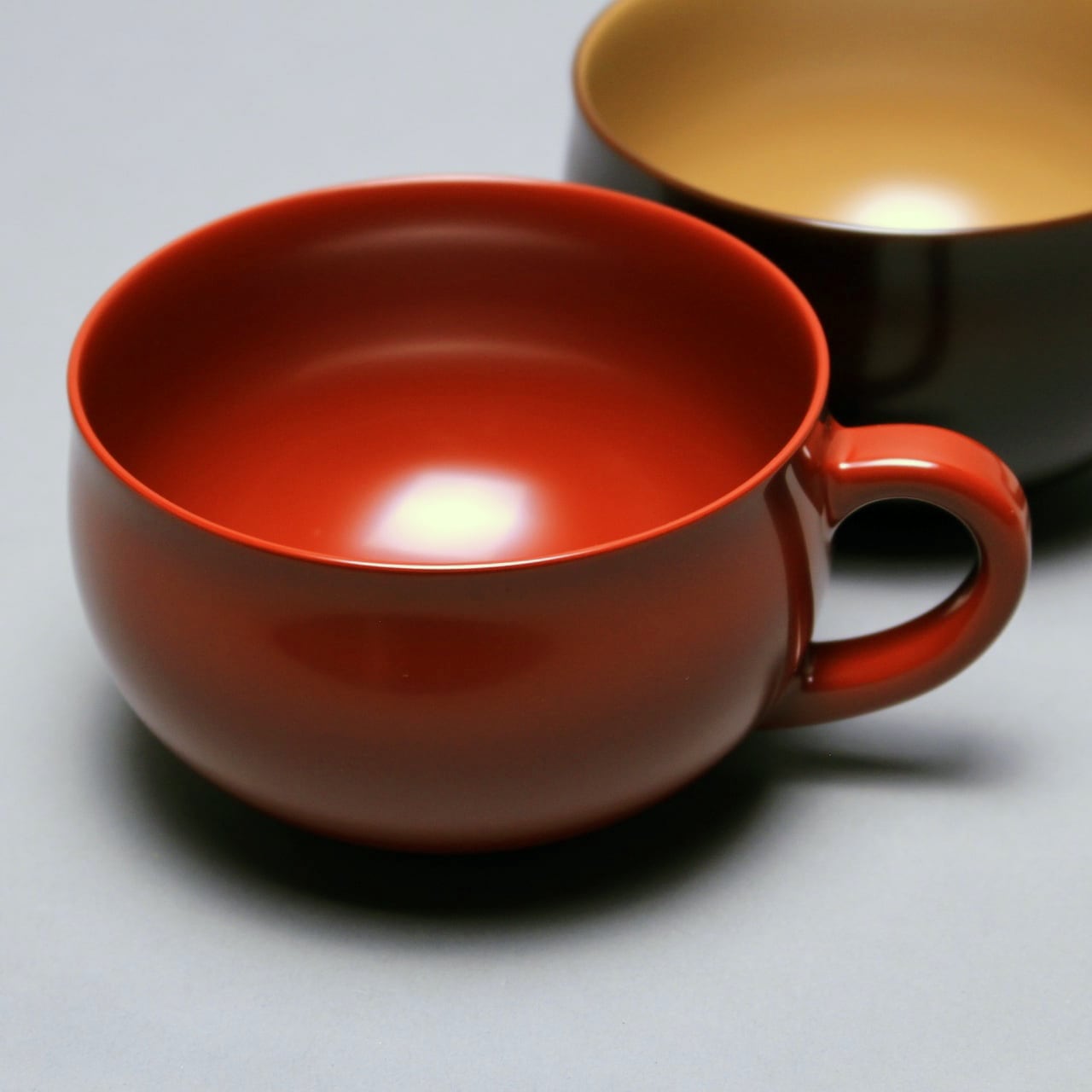 028-スープカップ 持手付 本朱塗 | 輪島塗の老舗 輪島屋善仁 Online