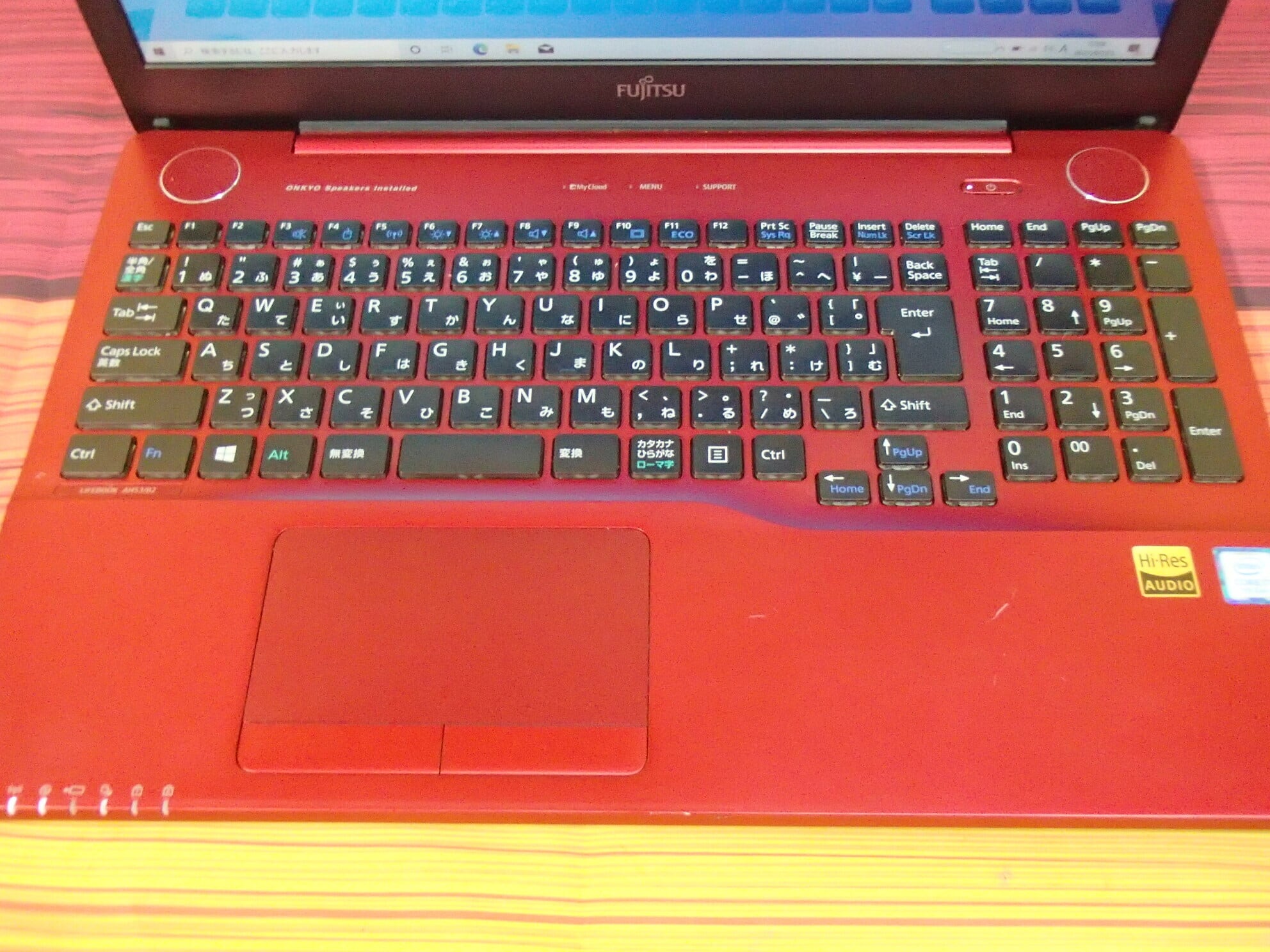 ランクC】Fujitsu FMV LIFEBOOK AH53/B2 FMVA53B2R Core i7-7700HQ