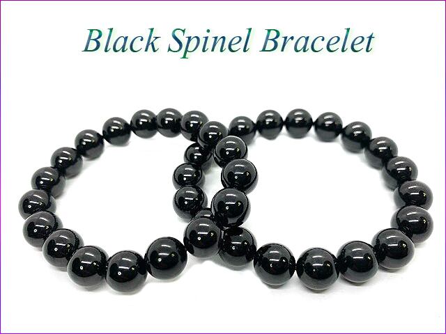 ブラックスピネル ブレスレット(10㎜)