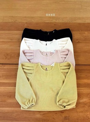 【先行〆9/23 23:59 5%OFF】2661 design blouse / OHHO