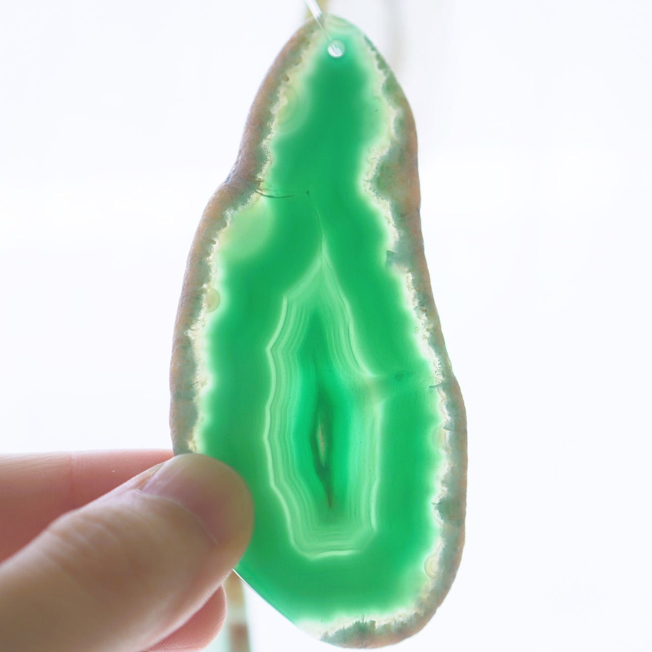 KOMOREBI - アゲートヒーリングチャイム / Agate Sun Catcher Wind Chime 136