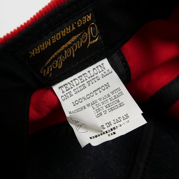 テンダーロインキャップ　店舗限定　最終型　渋谷店限定 HIDE AND SEEK - ×TENDERLOIN×NEWERA BASEBALL CAP (BLACK