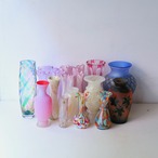 とうめいホワイトな石の花瓶