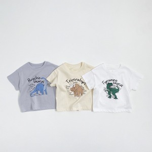 【BABY】夏新作　恐竜半袖Ｔシャツ