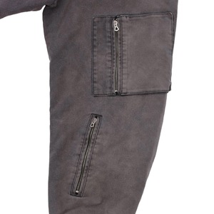 【KAMIYA】Embroidered Heavy Sun-Faded Flight Jacke