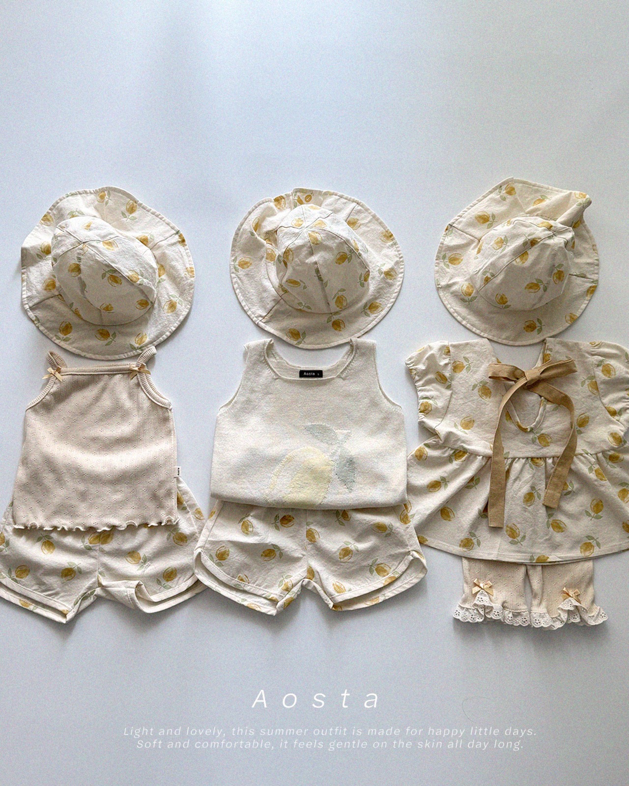 【送料無料/取寄/韓国直送】Aosta 26/SM カメリアキャミソール｜夏服｜韓国子供服