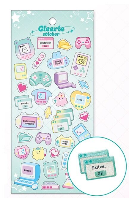 ステッカー クリアリー ステッカー miw_82735_82740 Clearie sticker
