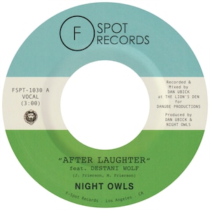 『NIGHT OWLS』“After Laughter (feat. Destani Wolf) / Didn’t I (feat. Hollie Cook)" (輸入盤7インチ)