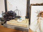 ターコイズの薔薇と蕾 ポーセリンシューズ 画像16