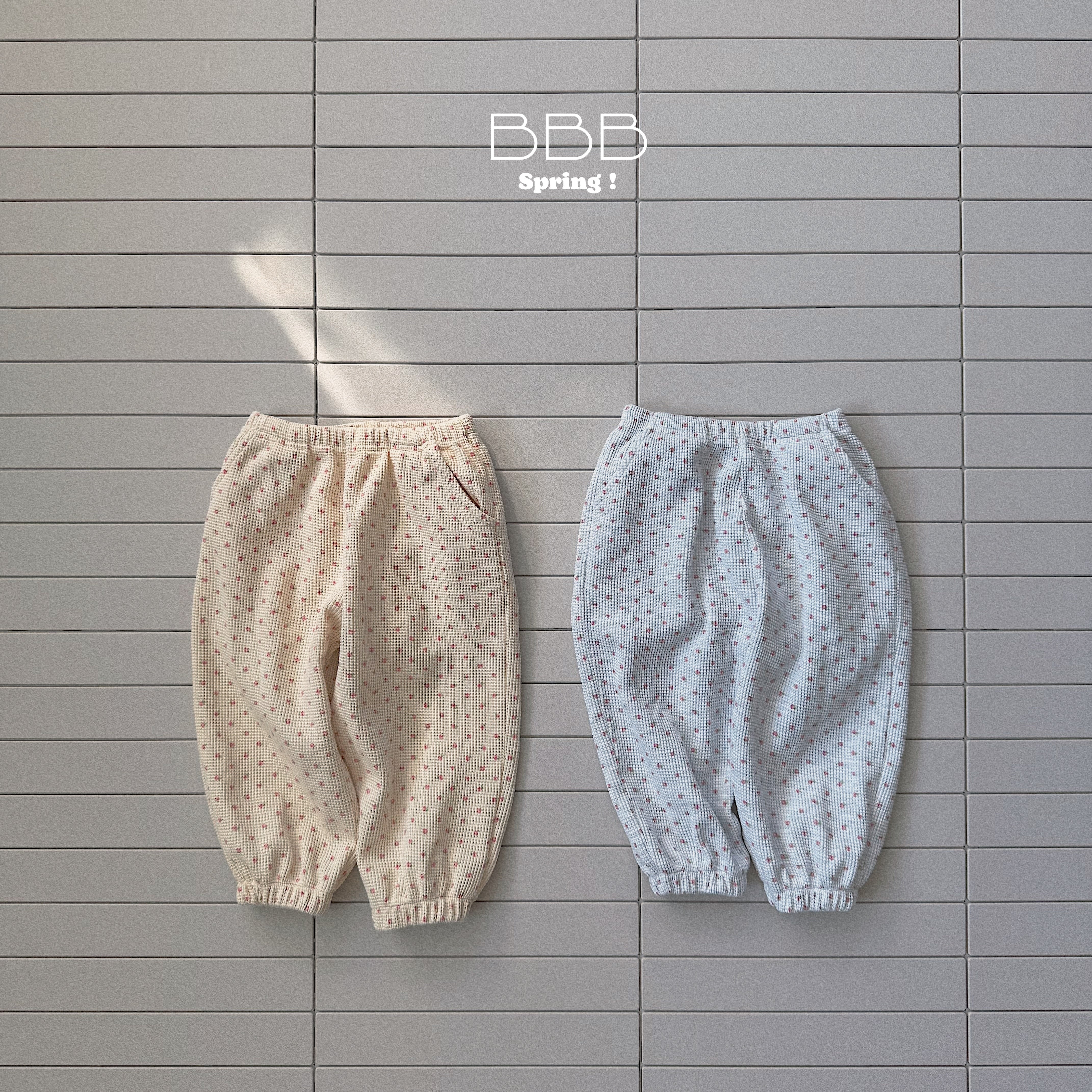 waffle flower pants【bellabanbina】※予約商品