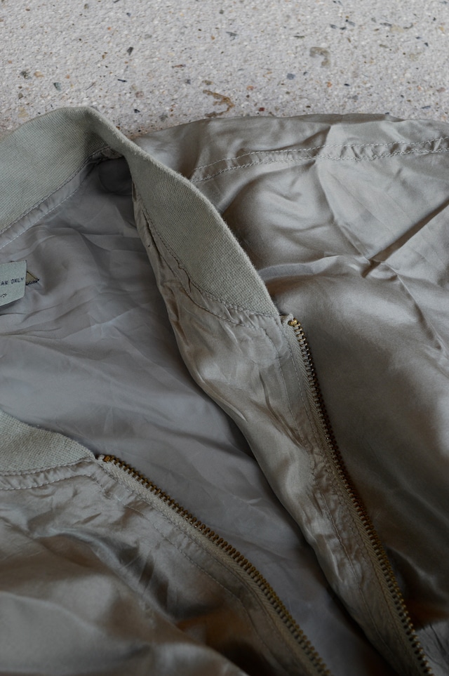 ROBERT STOCK 90's From USA Silk Blnuson Designers by RL CHAPS ロバートストック 90s シルクブルゾン