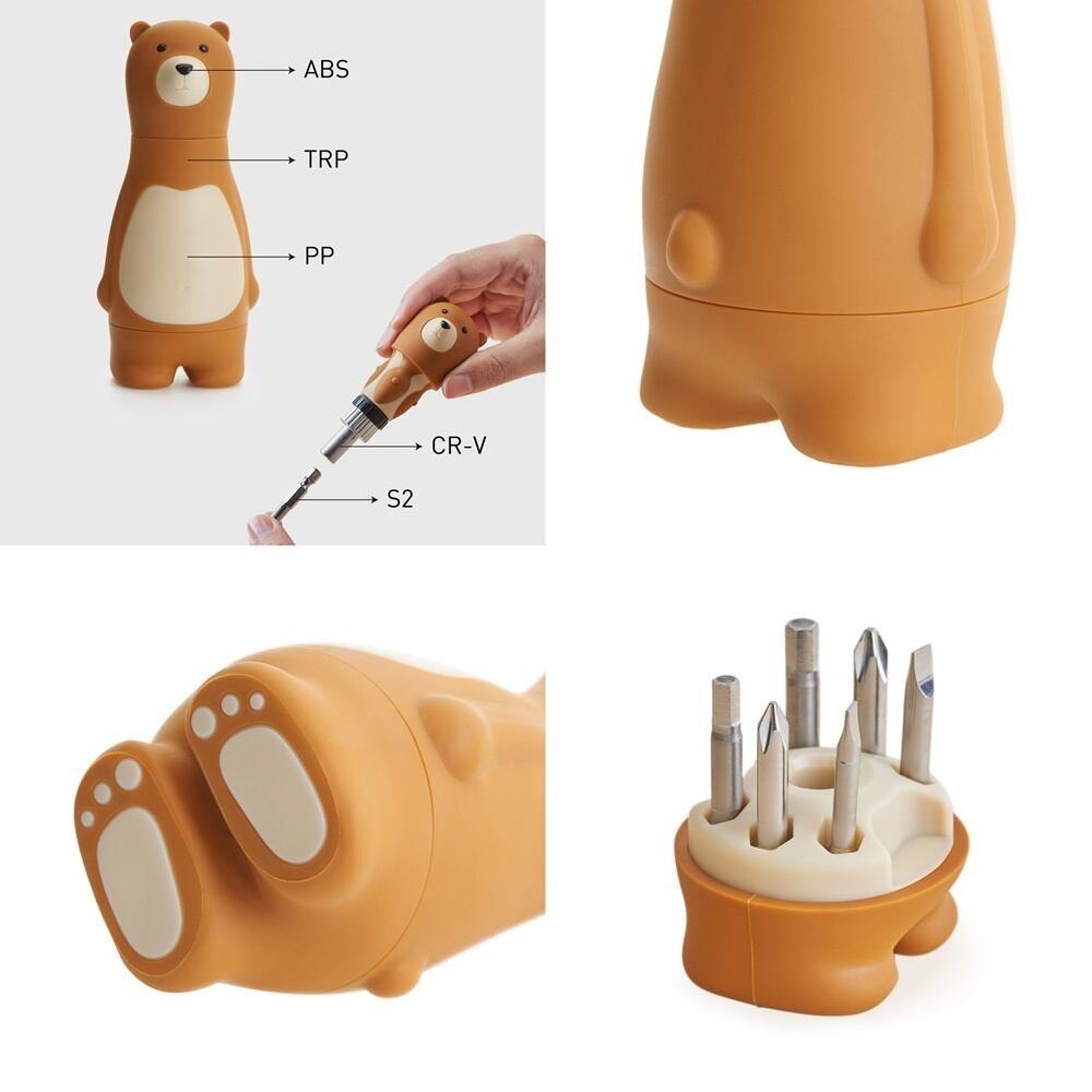 iThinking】クマさんのラチェットドライバーセット | 雑貨屋MELBON