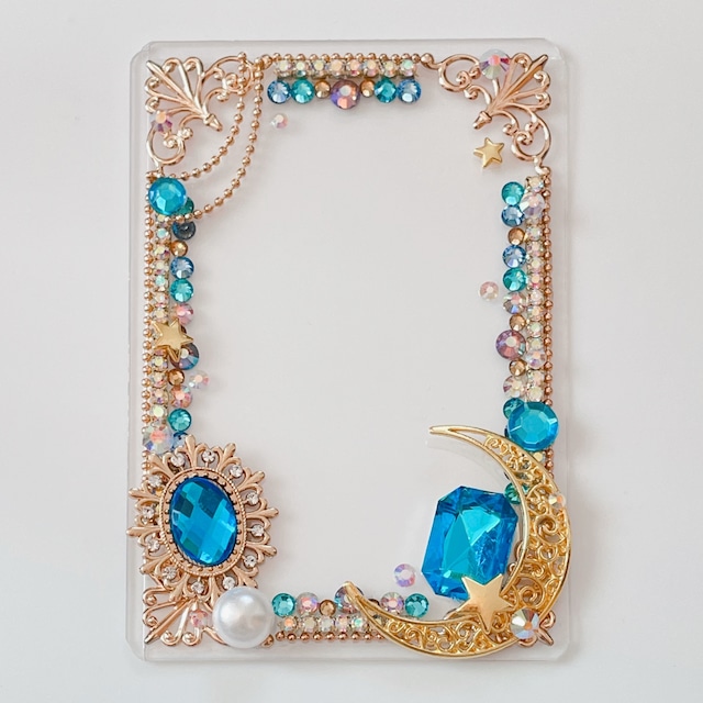 №089 飾れる!持ち歩ける!硬質カードケース デコ 硬質ケース