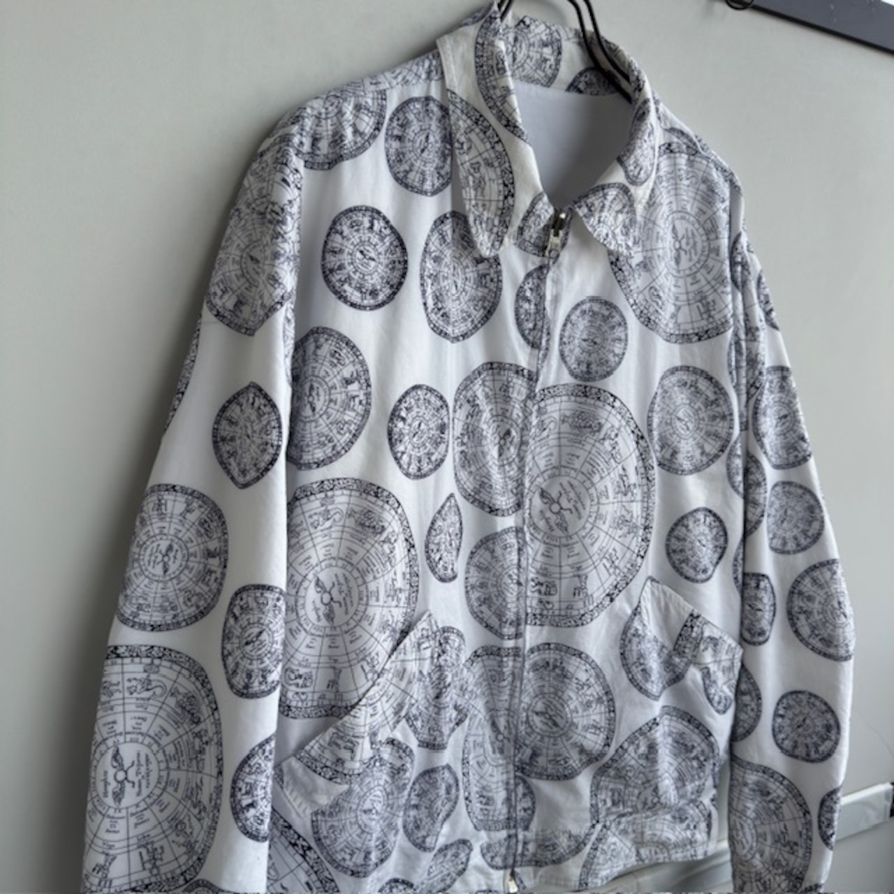 VALENTINO ジップジャケット ゾディアックプリント 画像2