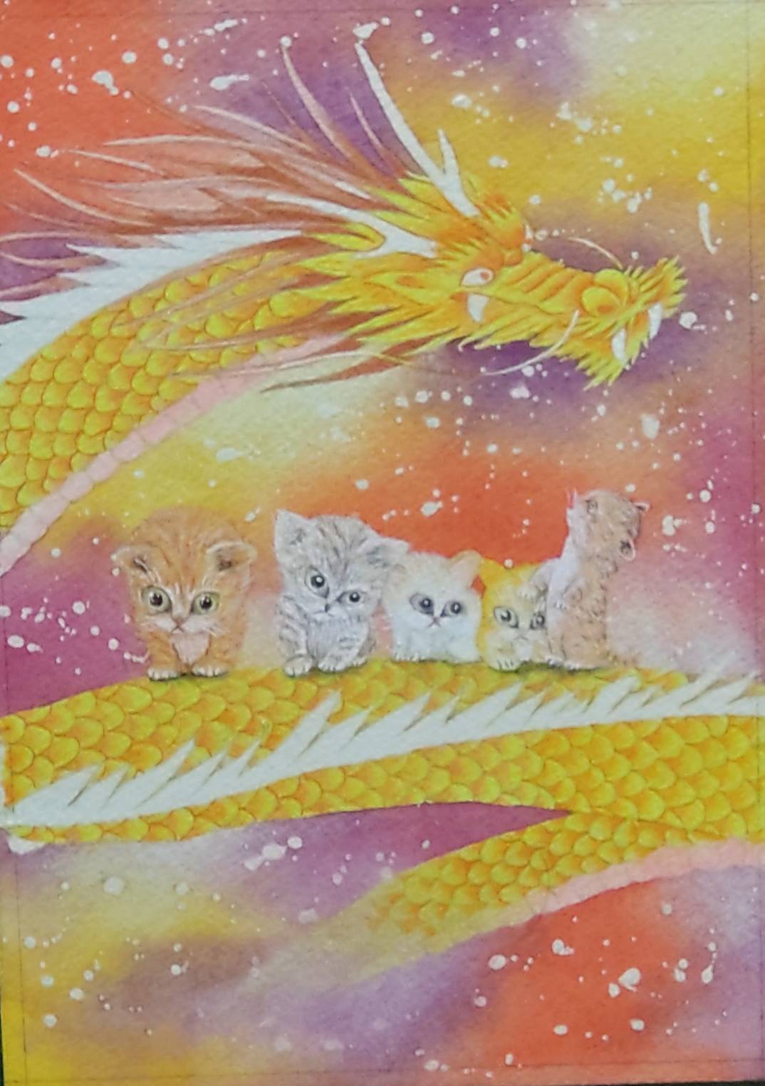 ミスマルノタマ】イミラック隕石×金龍様 エネルギーアート 龍