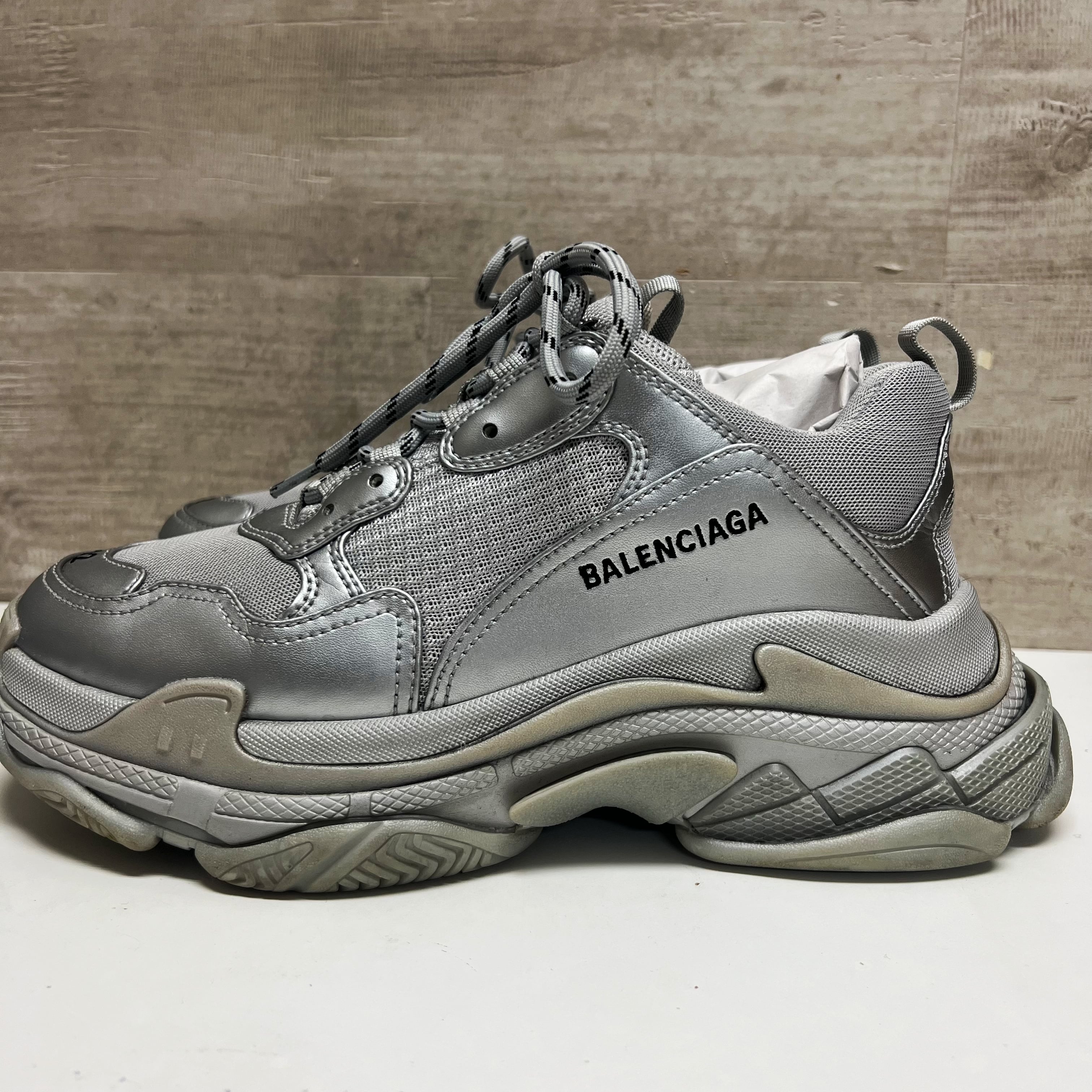 balenciaga triple s 美中古 42 国内正規品 バレンシアガ（BALENCIAGA  