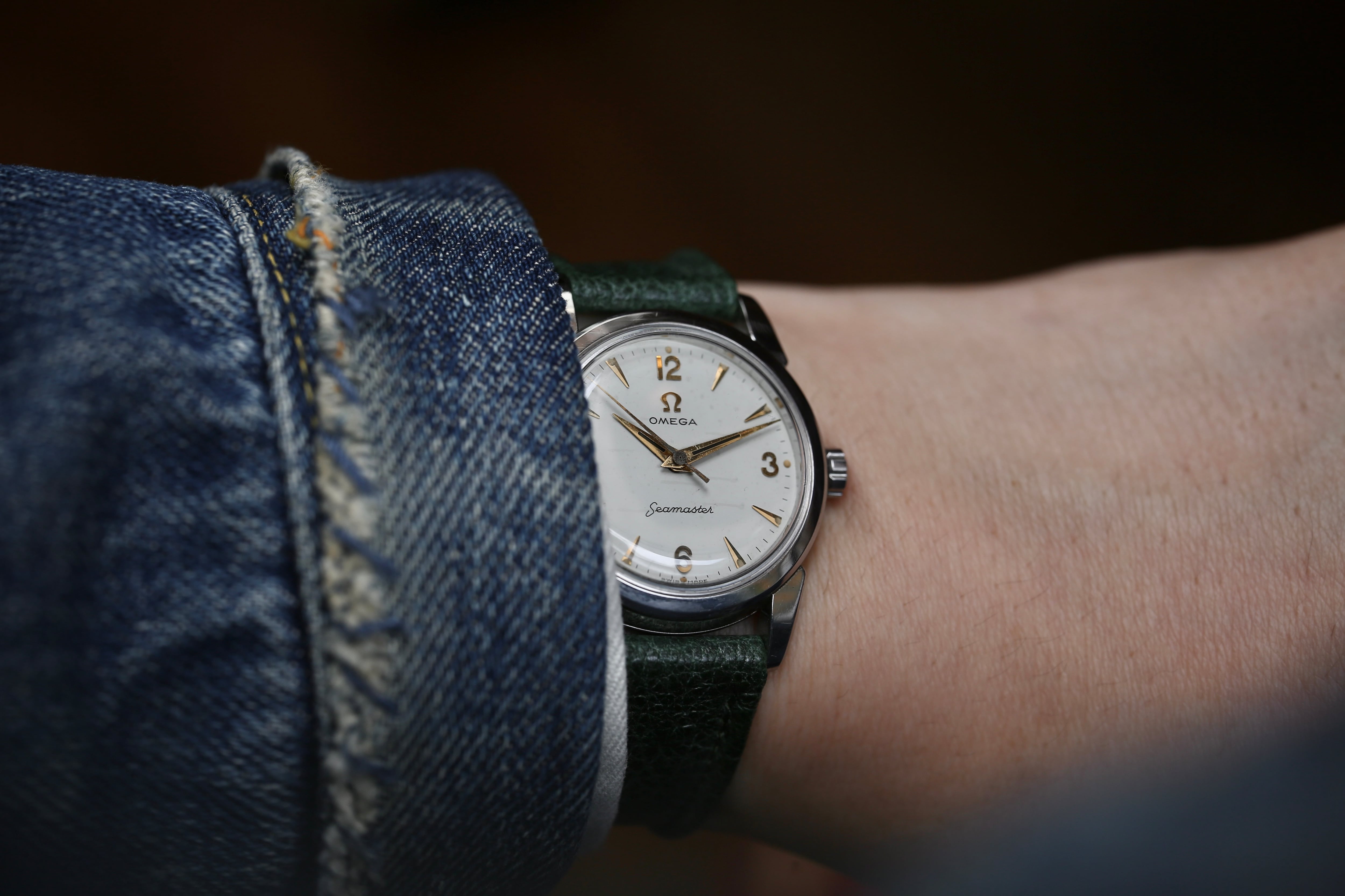 OMEGA】 1957年製 オメガ 『シーマスター』 ミニサイズ ソリッド