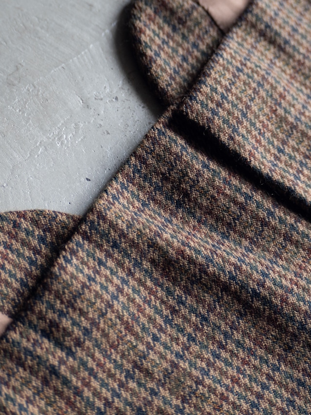 "CHAPS RALPH LAUREN" '90s vintage Wool houndstooth jacket