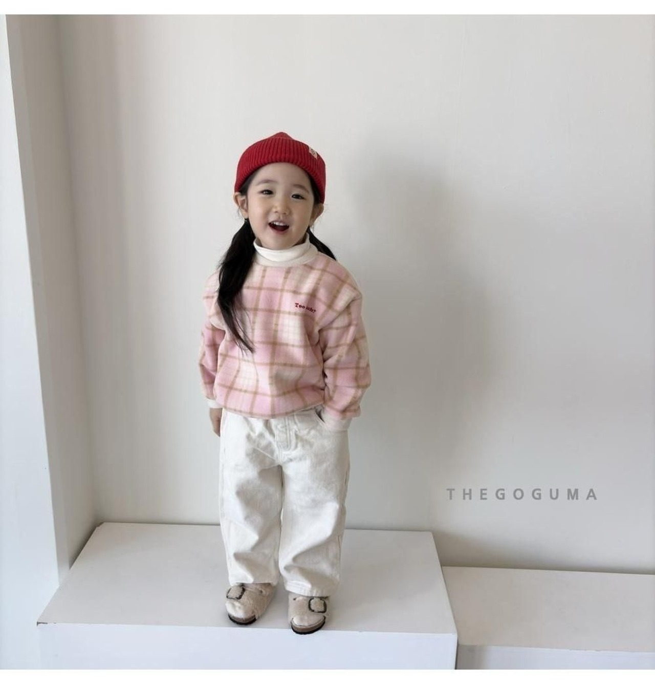 ザゴグマ / THE GOGUMA / 裏起毛トクトクデニムパンツ / 韓国子供服 / キッズ / 26winter〖取寄〗*XS~XL*