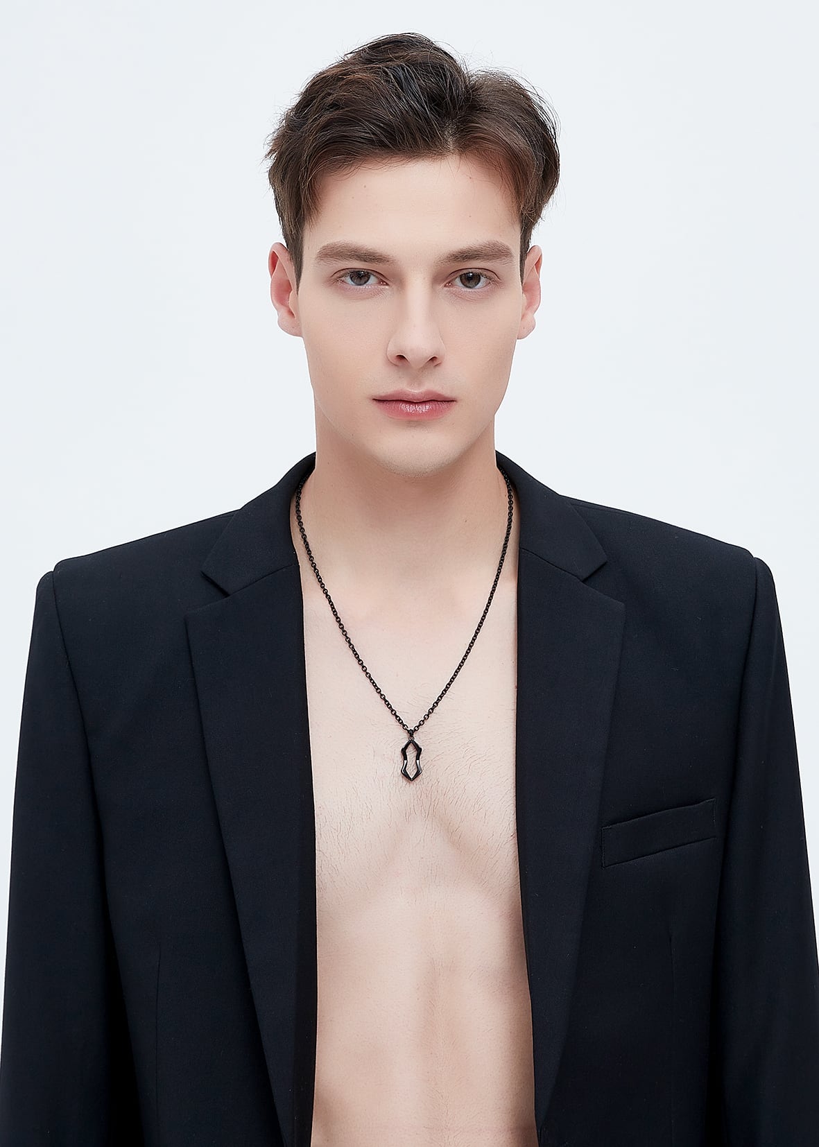 AD.17 ADNEW Symbol Necklace Silver＆Black | ADNEW【エディニュー】