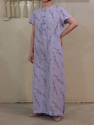 LAVENDER LINEN DRESS